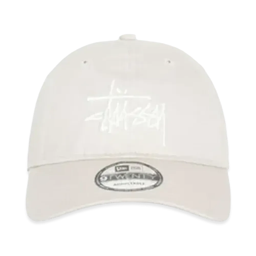 Stussy New Era Basic 9Twenty Cap "Stone"