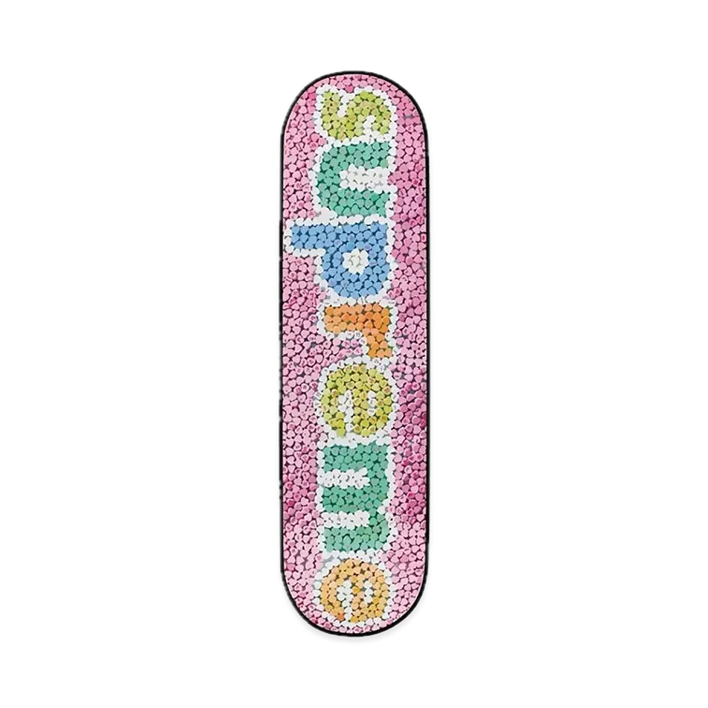 Supreme Candy Hearts Skateboard "Pink"