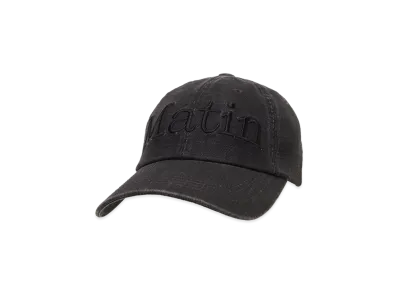 Matin Kim Matin Logo Washed Ball Cap "Black"
