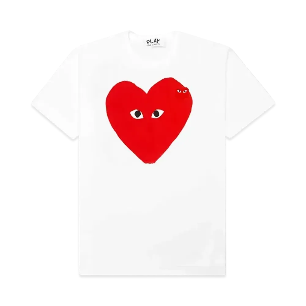 PLAY COMME des GARCONS Tee "White"