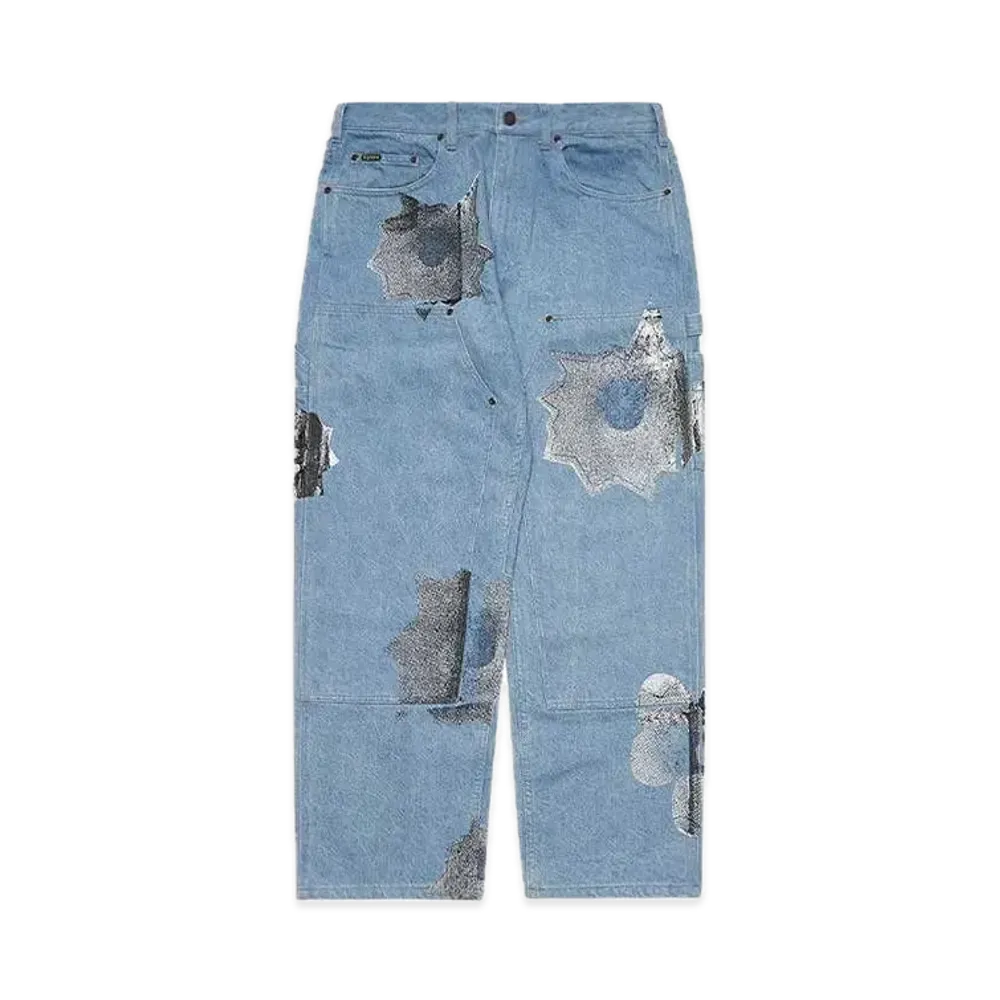 Supreme Nate Lowman Double Knee Painter Pant "Denim"