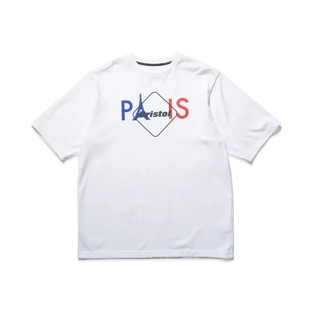 F.C.REAL BRISTOL Souvenir Emblem Tee "White"