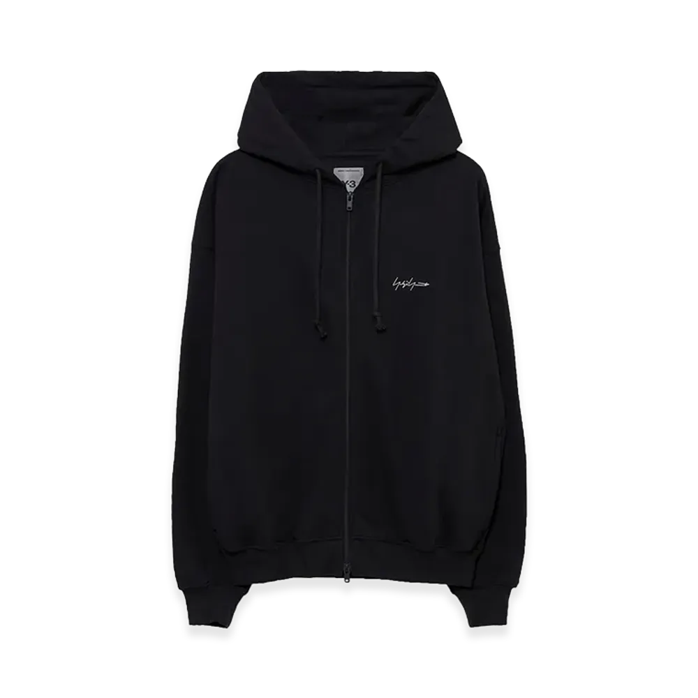 Yohji Yamamoto x Y-3 KURO Zipper Hoodie "Black"