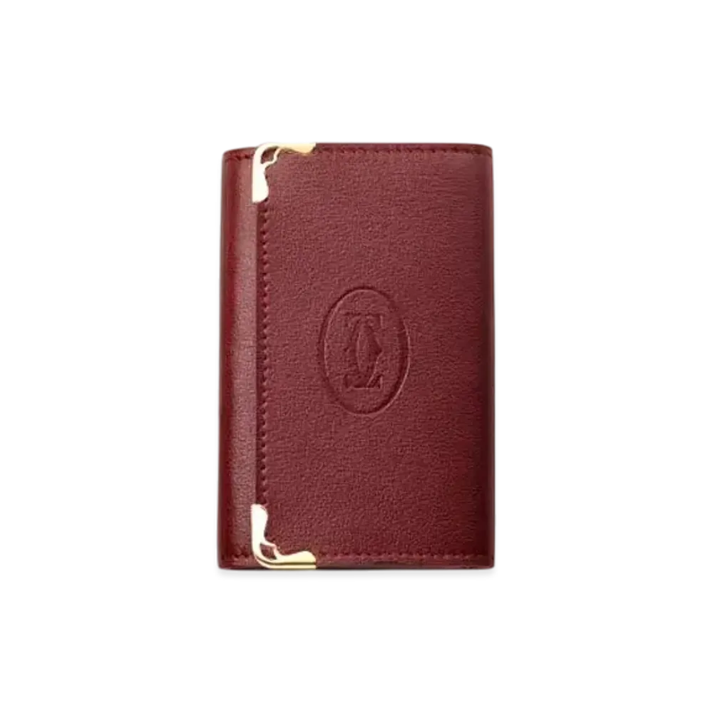 Cartier 6-Key Key Ring, Must de Cartier "Burgundy"