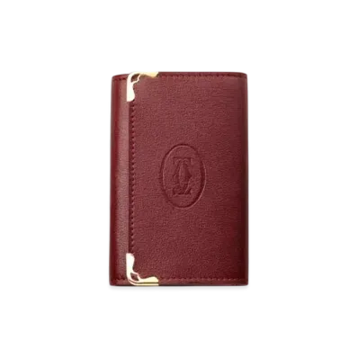 Cartier 6-Key Key Ring, Must de Cartier "Burgundy"