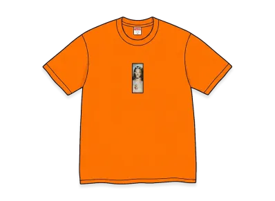 Supreme Prayer Card Box Logo Tee "Orange"