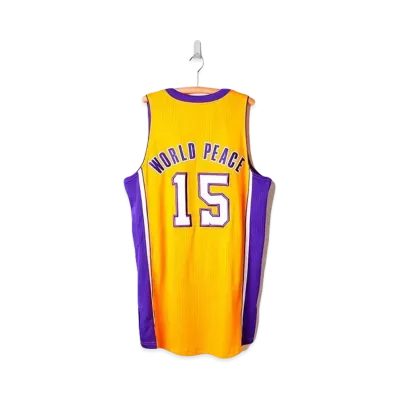 #15 Metta World Peace Los Angeles Lakers 2012-13 "Home"