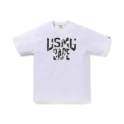 A BATHING APE Bape Store Dsmg NYC Logo Tee "White"