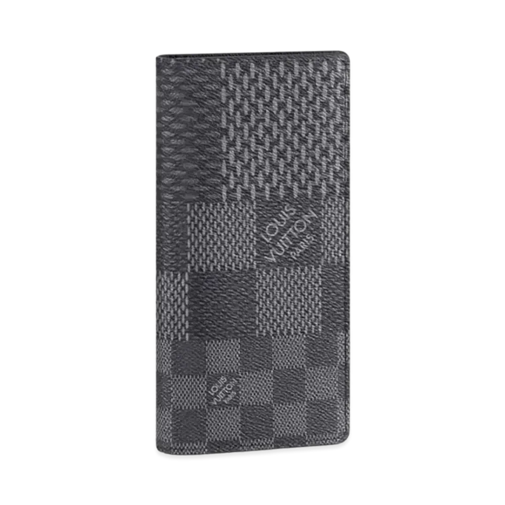 Louis Vuitton Brazza Wallet NM Damier Graphite