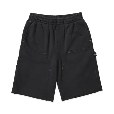 Supreme Double Knee Painter Sweatshort "Black"
