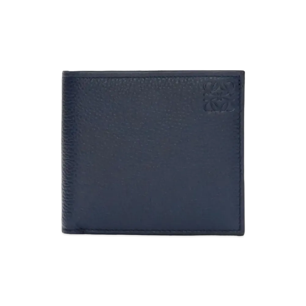 LOEWE Bayfold Wallet Soft Grain Calf "Deep Navy"