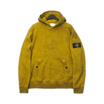 Supreme x Stone Island Hooded Sweatshirt "Olive"