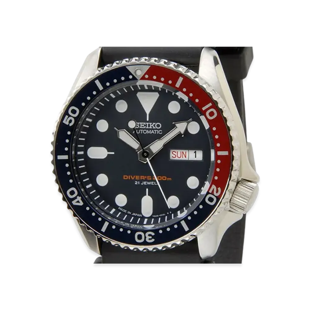 SEIKO Automatic Diver Boy Automatic Watch "Black"