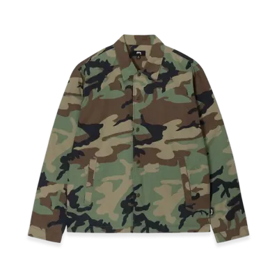 Stussy Coach Shirt "Camo"