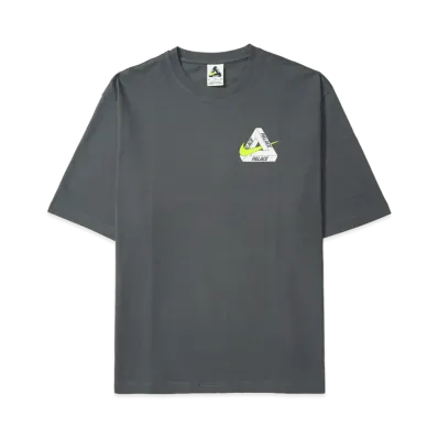PALACE x Nike Tri Swoosh T-Shirt "Charcoal"