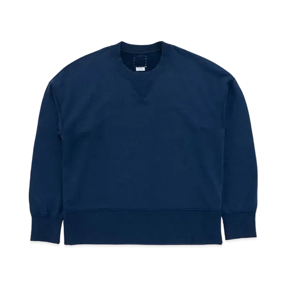 visvim Court Sweat L/S (C/WS) "Navy"
