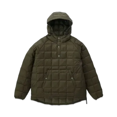 GRAMICCI x TAION Down Pullover Jacket "Deep Olive"