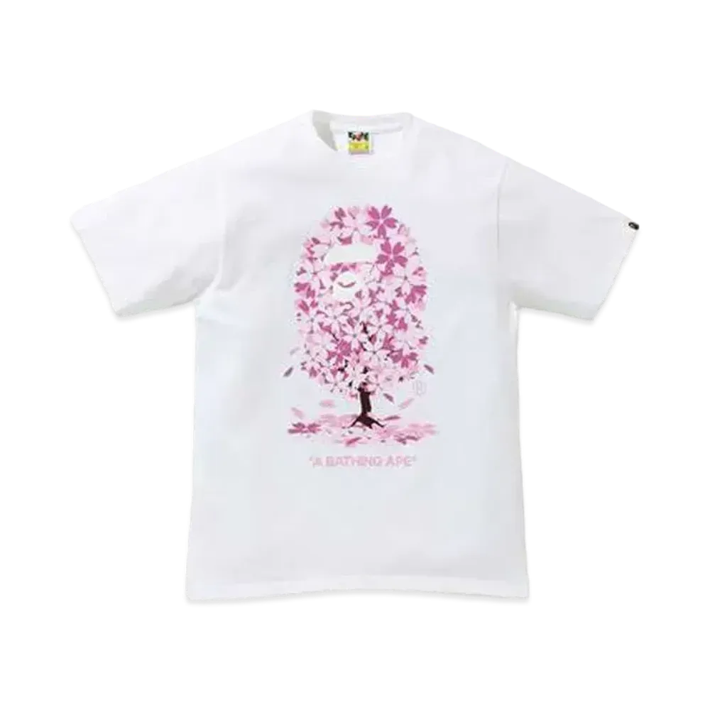A BATHING APE / SAKURA TEE "White"
