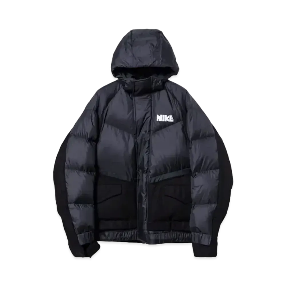 Nike x Sacai Mens Down Parka "Black"