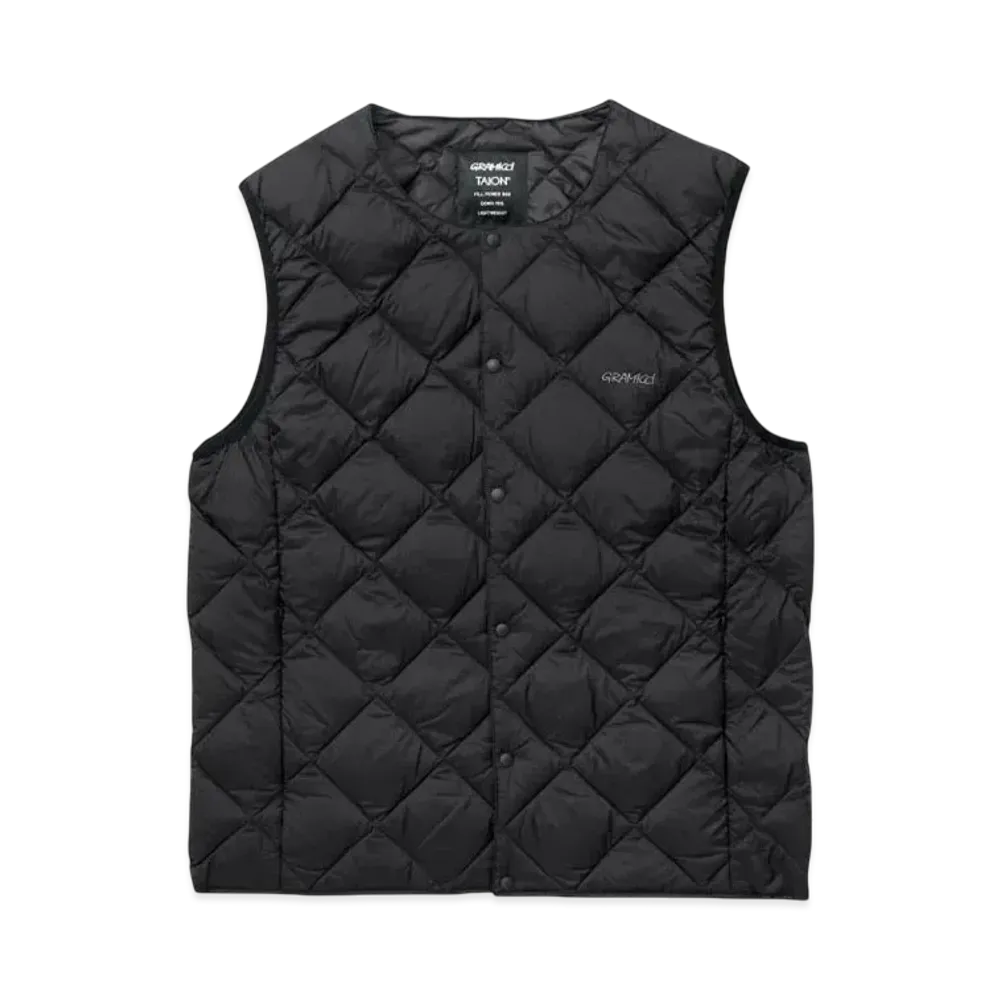 GRAMICCI x TAION Inner Down Vest "Black"