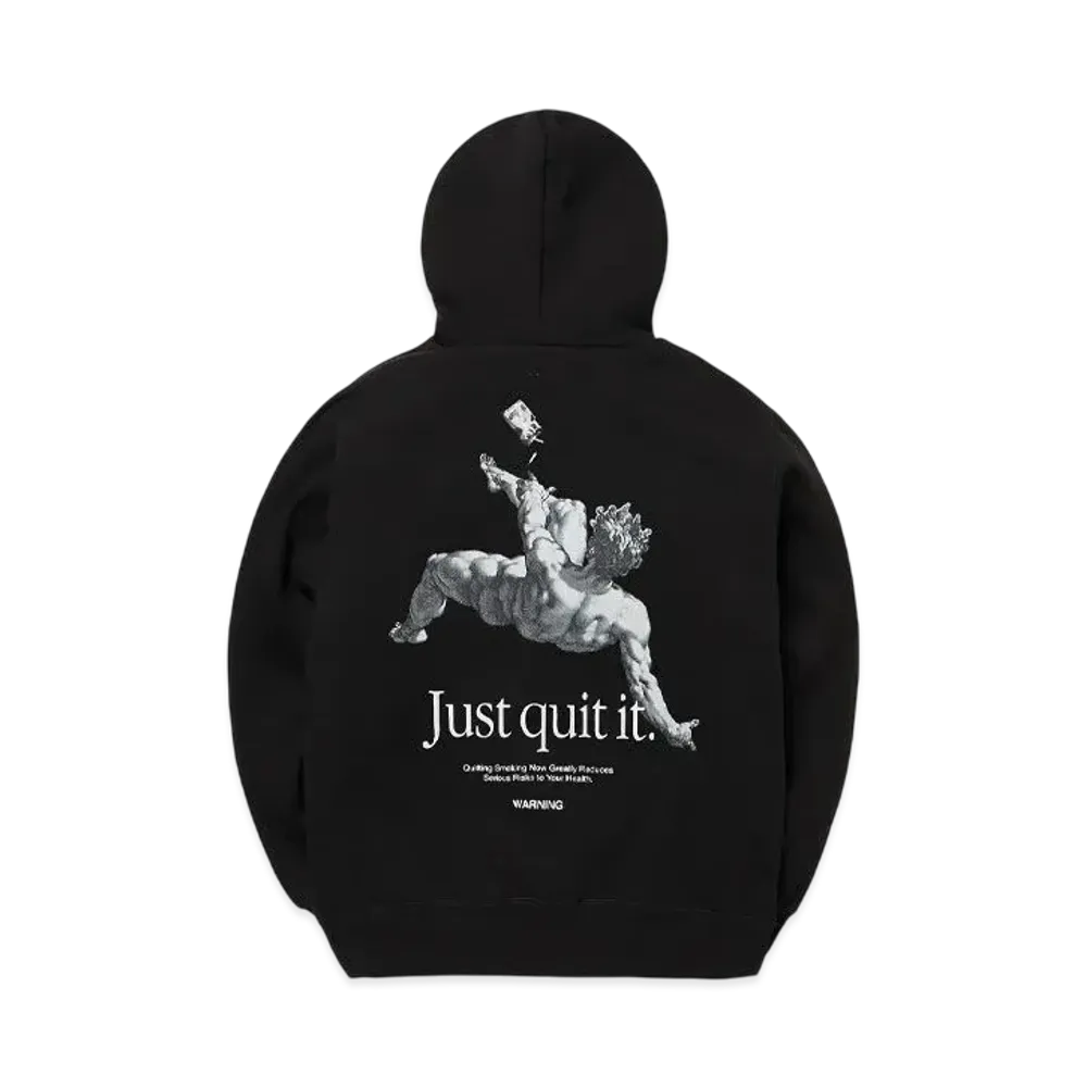 FR2 Just Quit It. Hoodie "Black"