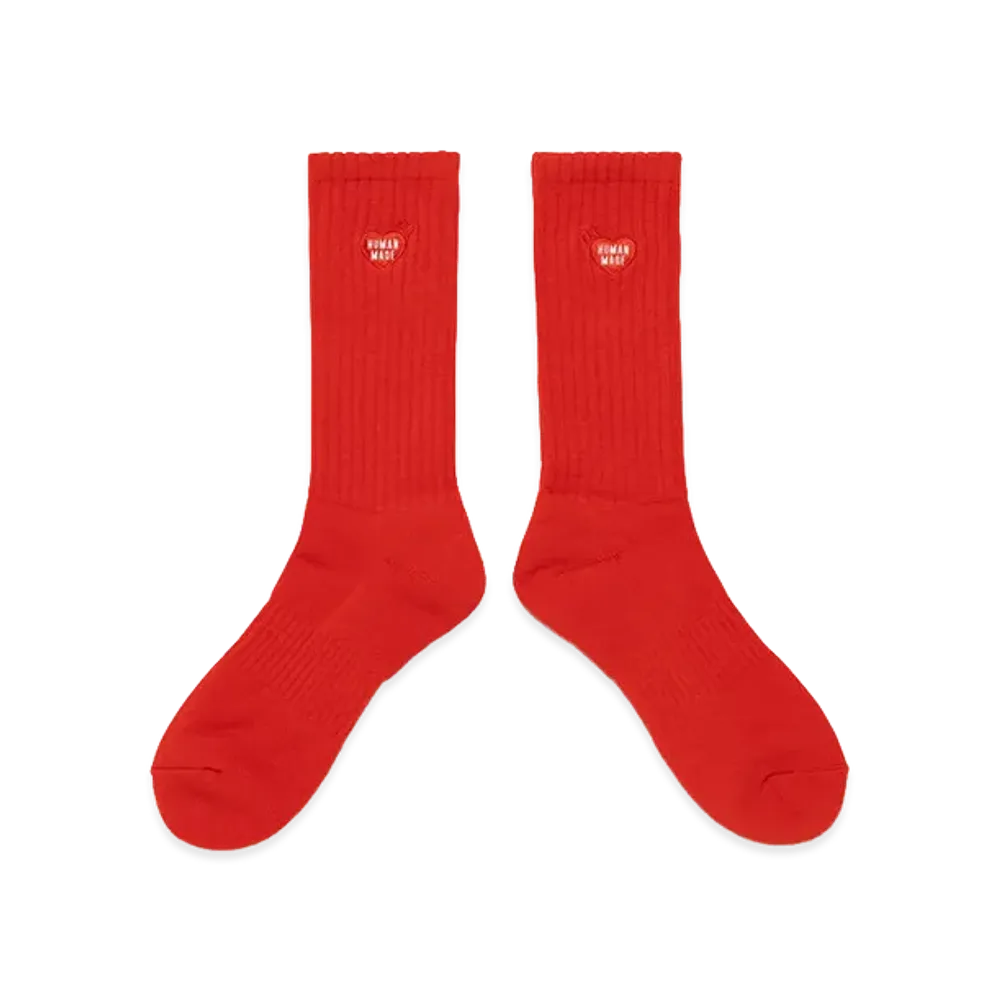 HUMAN MADE Pile Socks "Red"