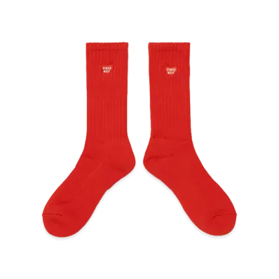 HUMAN MADE Pile Socks "Red"