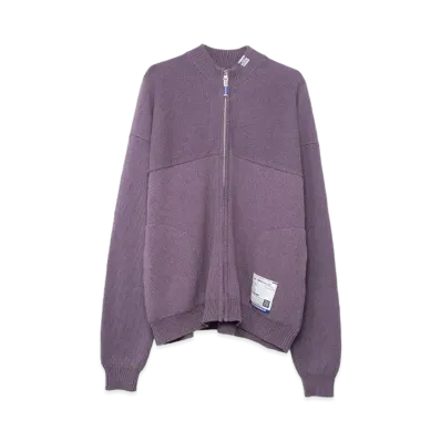 Maison MIHARA YASUHIRO Knit Cardigan "Purple"