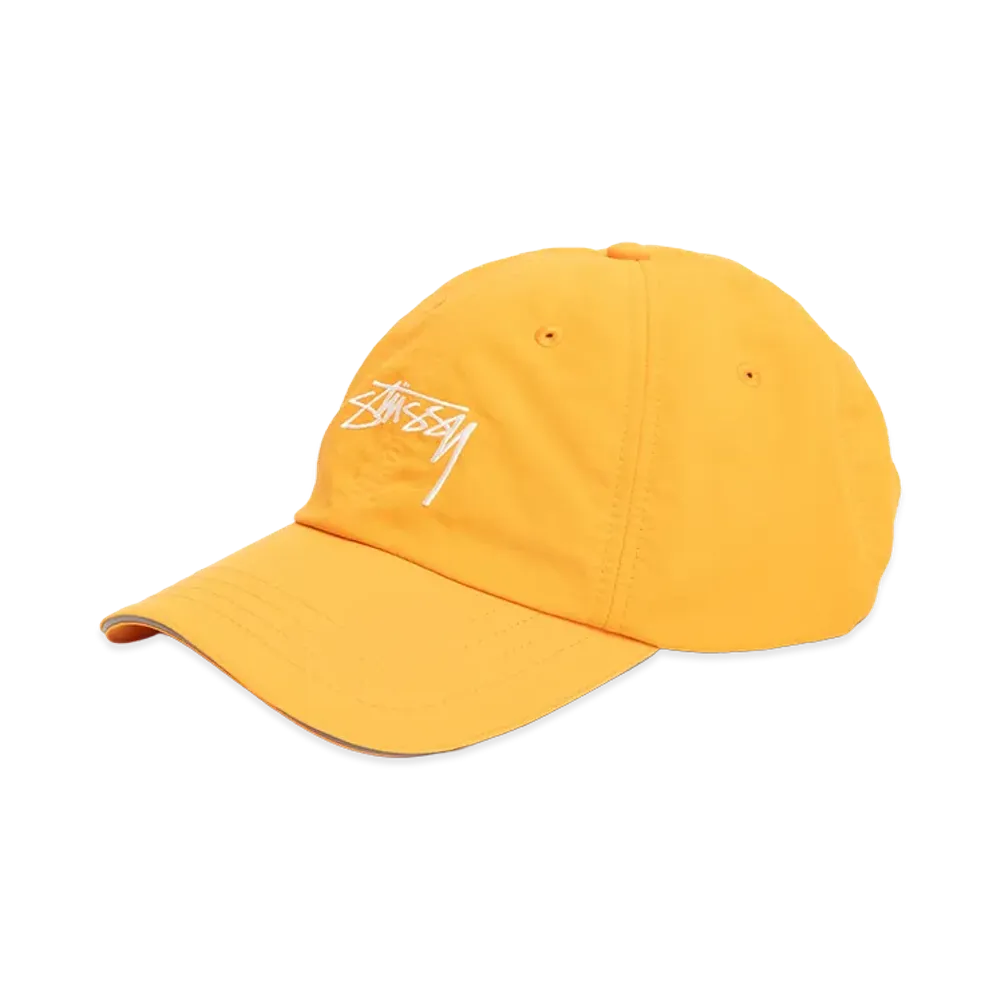 Stussy Low Profile Smooth Stock Strapback "Orange"