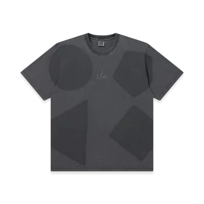 BlackEyePatch Geometric Dial Washed Tee "Charcoal"