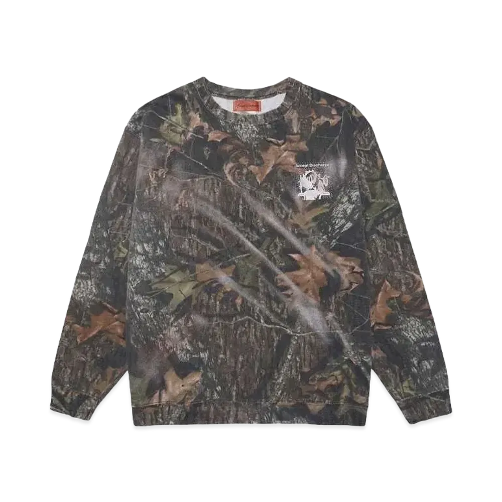 ACCEPT DISCHARGE Tree CAMOSWEAT TOPS "CAMO"