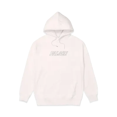 PALACE JUMBO TRI-FERG DROP SHOULDER HOOD "Pink"