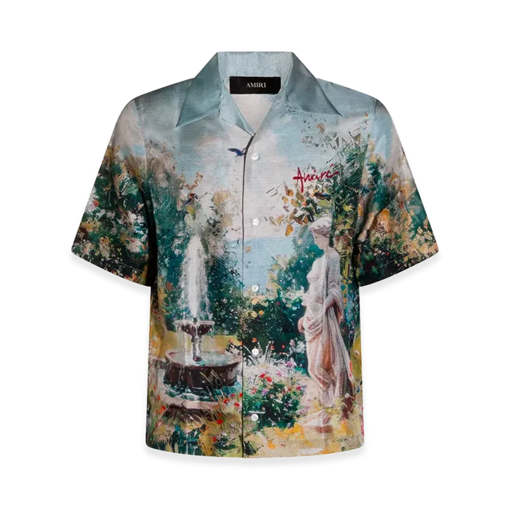 AMIRI Chateau Fountain Camp Shirt "Multicolor"