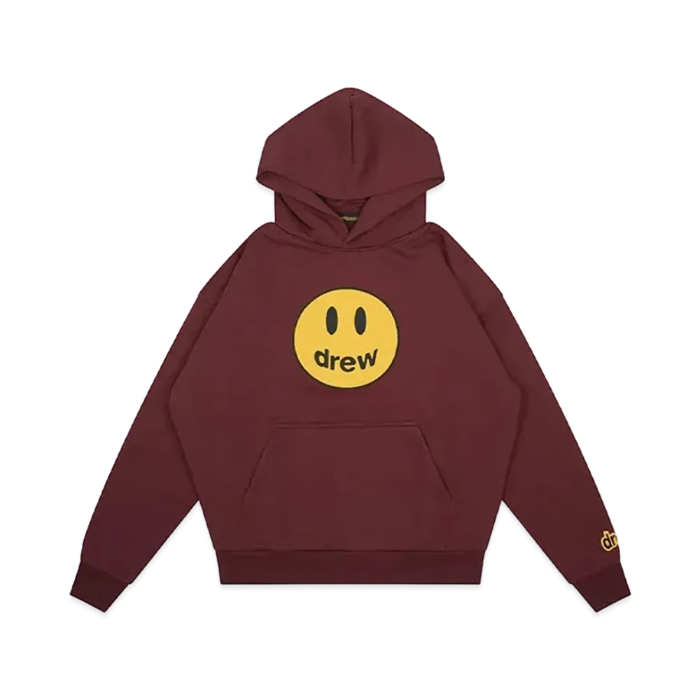Drew House Mascot Oversized Hoodie "Burgundy"