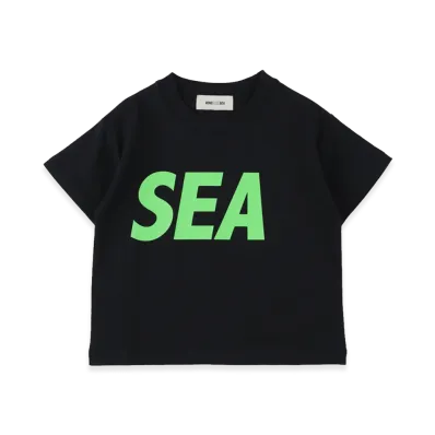 WIND AND SEA Kids OG Sea S/S Tee "Black"