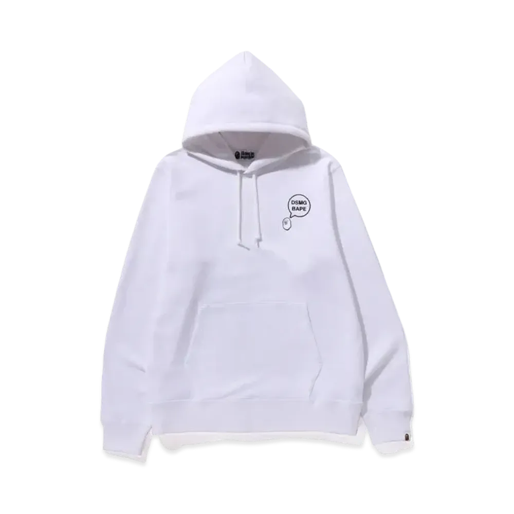 A BATHING APE x Dover Street Market Pullover Hoodie "White"