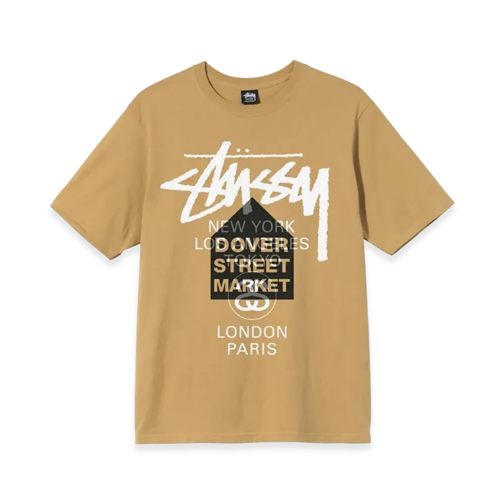 Stussy DSM World Tour Tee 2021 "Khaki"