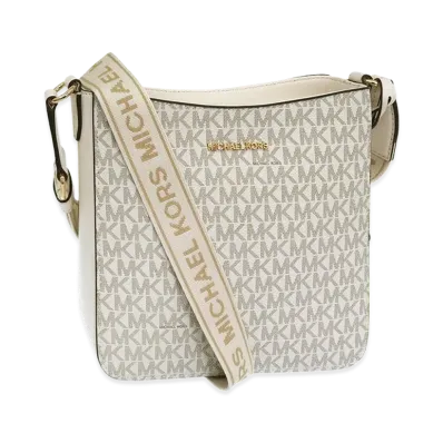 MICHAEL KORS Women's Jet Set Travel SM NS Xbody "White"