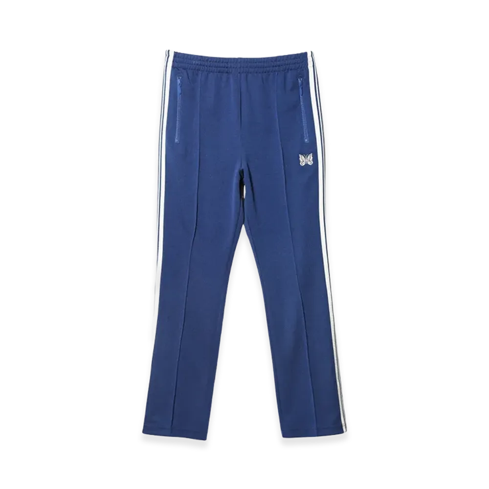 NEEDLES Narrow Track Pants Poly Smooth "Royal"