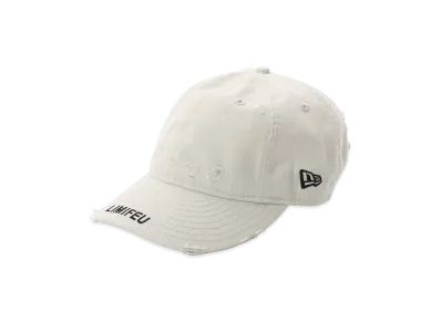 NEW ERA x LIMI feu Damaged Cotton 9Thirty "Ivory"