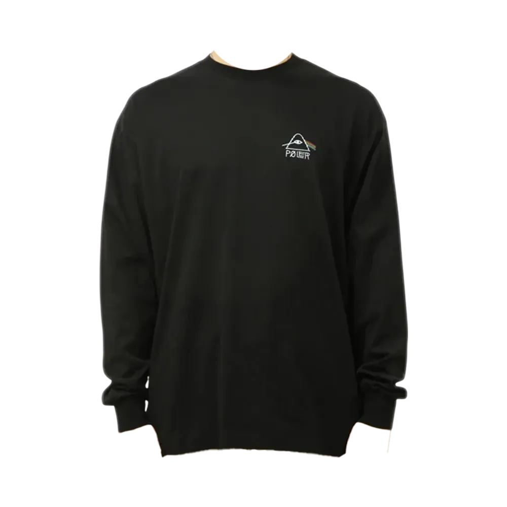 POLeR Psychedelic Logo Relax Fit L/S Tee "Black"