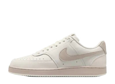 Nike Women's Court Vision Low Suede "Phantom/Cream 2"