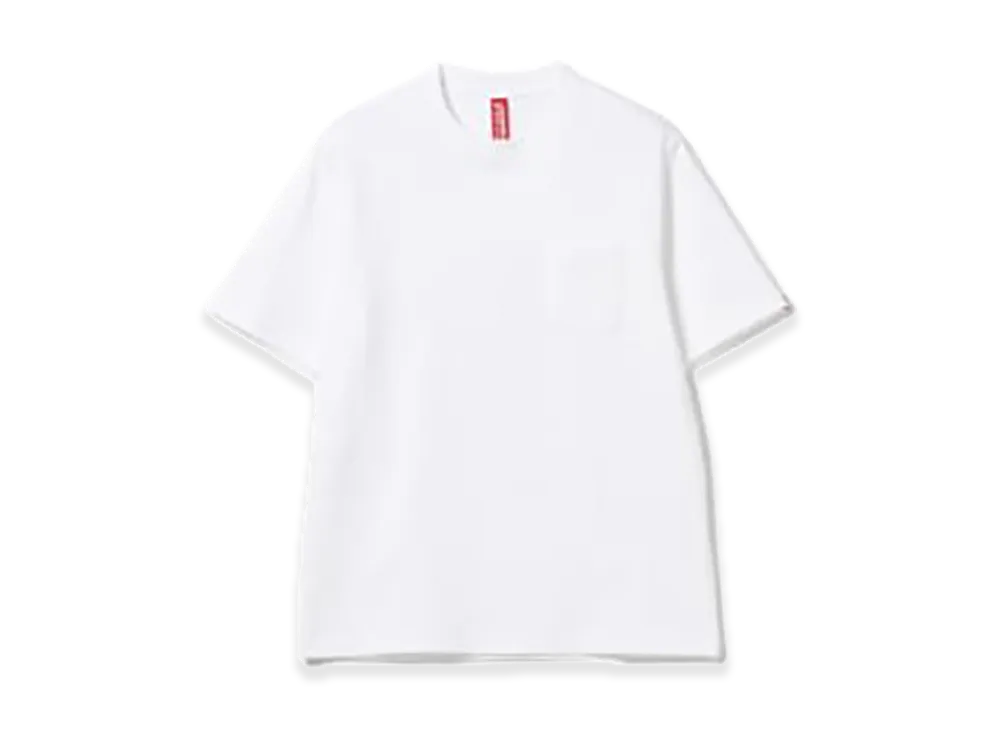 BEAMS JAPAN x LOOPWHEELER Pocket T-Shirt "White"