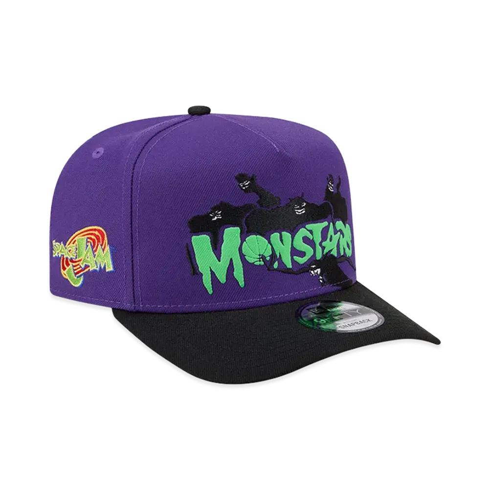NEW ERA PC 9Fifty A-Frame Space Jam The Monstars "Purple/Black"