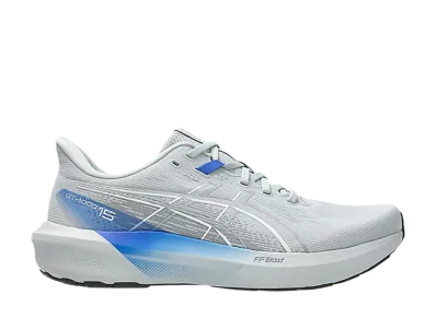 Asics GT-1000 15 Extra Wide "Piedmont Grey/Neon Blue"