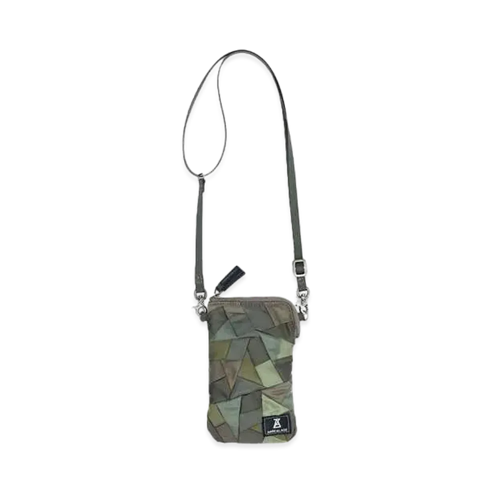 ANREALAGE Patchwork Small Pouch #1 "Khaki"