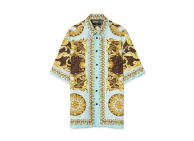 FENDI x Versace Fendace Wild Baroque Silk Shirt