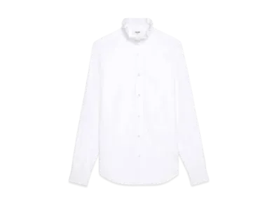 CELINE Classic Shirt / Cotton Poplin "White"