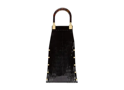 FENDI Sunny Patent Leather Shopper "Black"