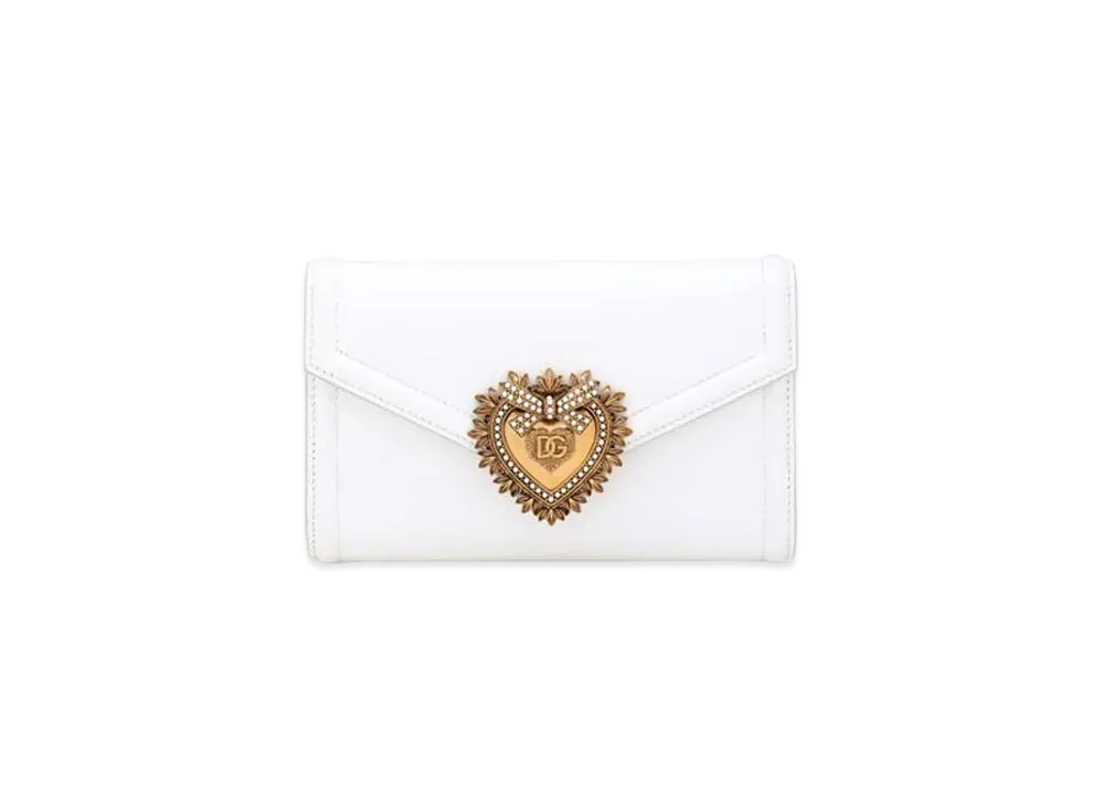 Dolce&Gabbana Divouri Mini Bag Calfskin "White"